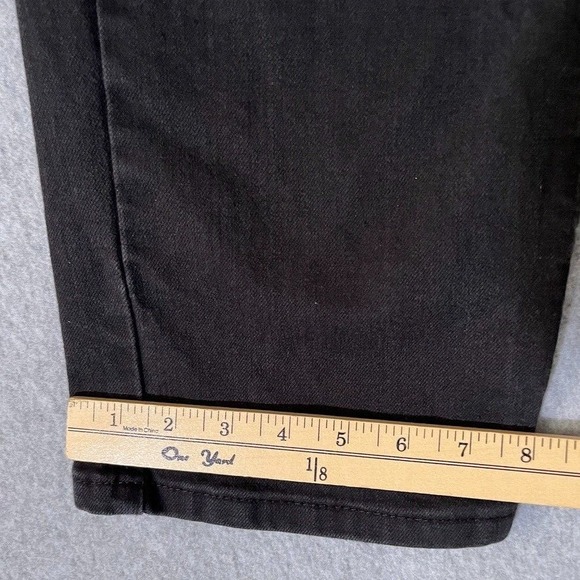 Signature By Levis Jeans Mens 32X30 Black Relaxed Straight Stretch Denim - Picture 6 of 11